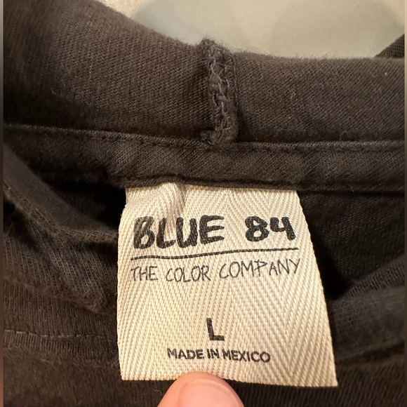 Long Sleeve Lightweight Hoodie Lake Placid Pub & Brewery by Blue 84 - Size L - Picture 5 of 6